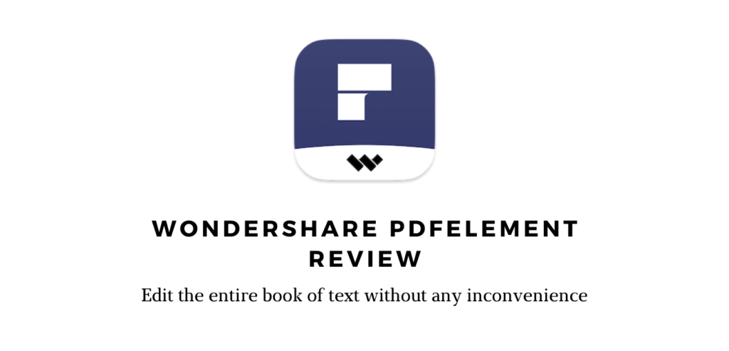 review wondershare pdfelement